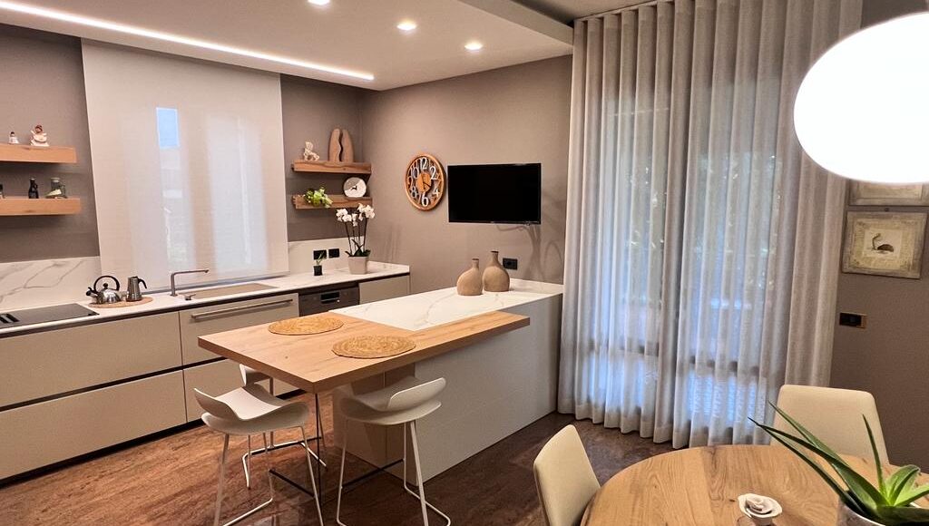 tende morbide per la cucina realizzate da Zagara tendaggi