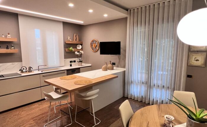 tende morbide per la cucina realizzate da Zagara tendaggi