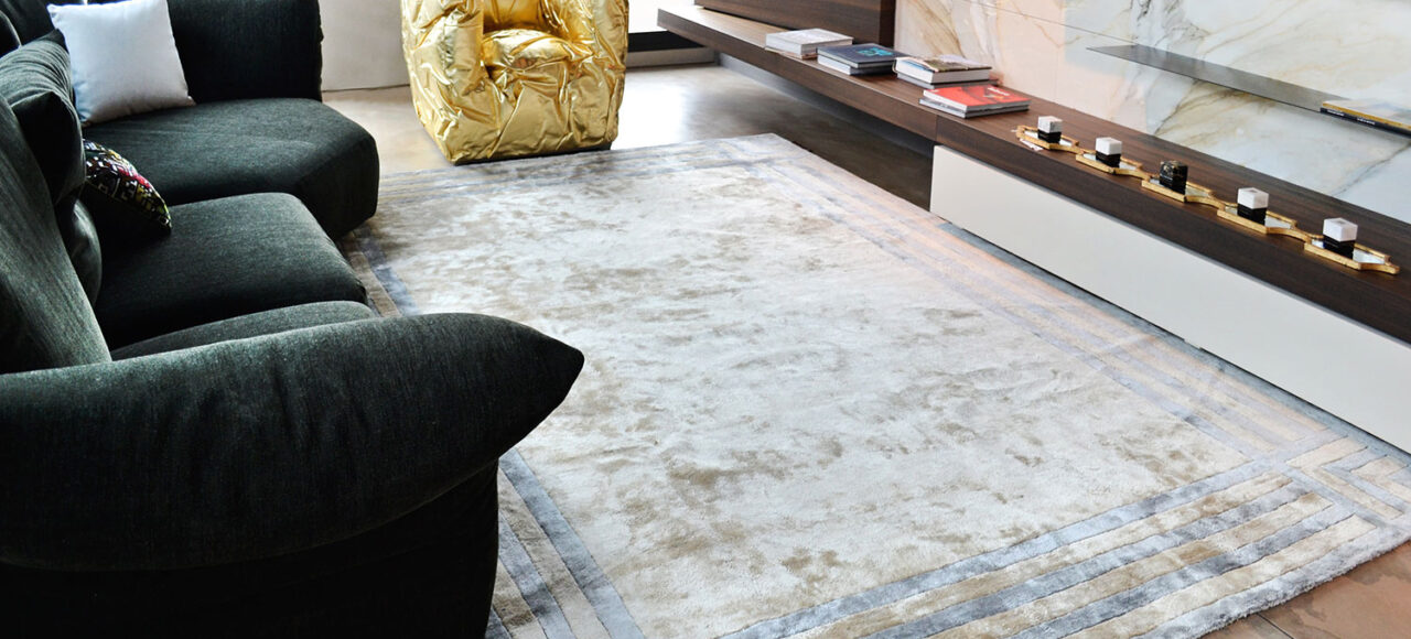 tappeto su misura realizzato da Zagara Tendaggi